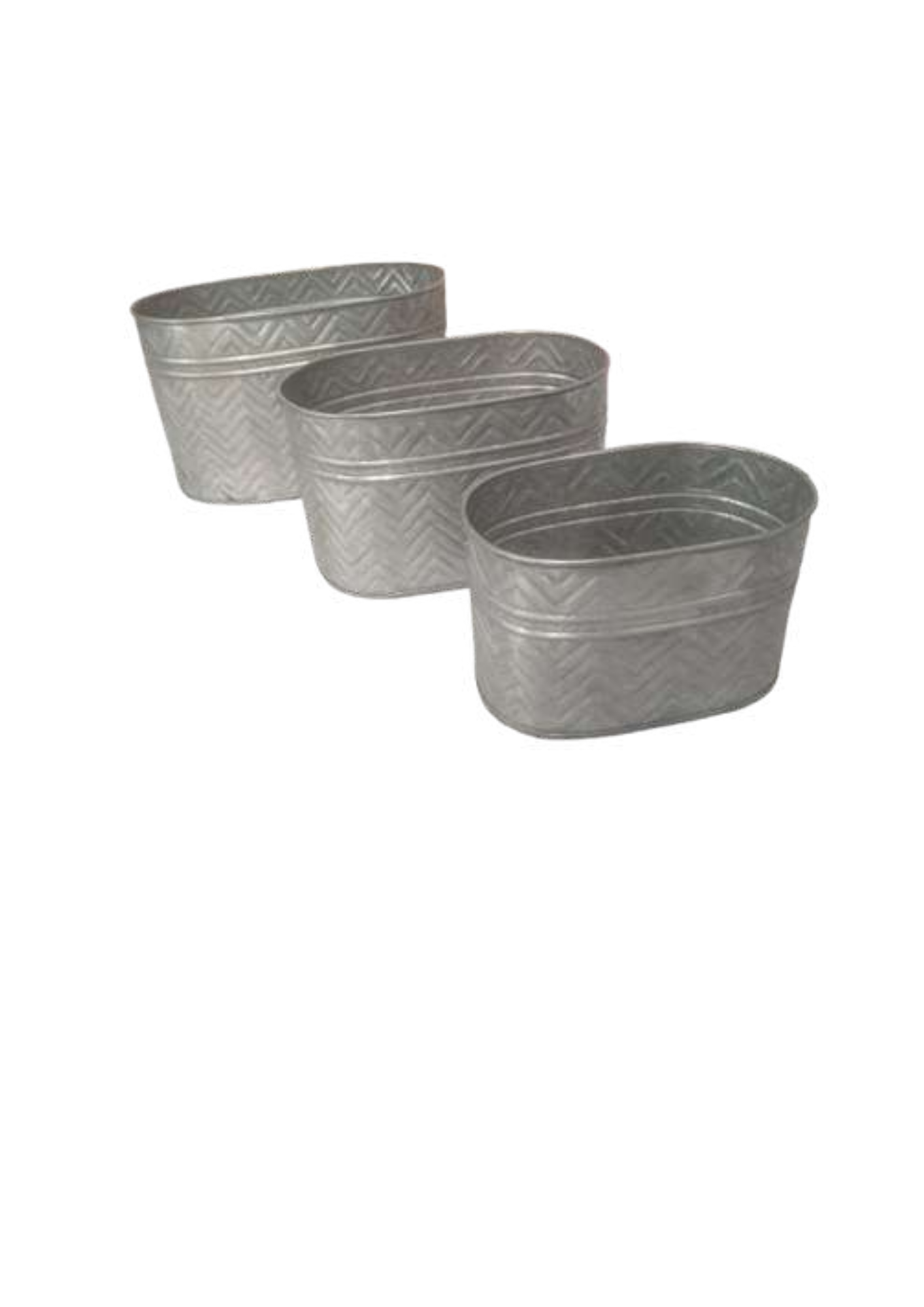 GALVANIZE IRON PLANTERS