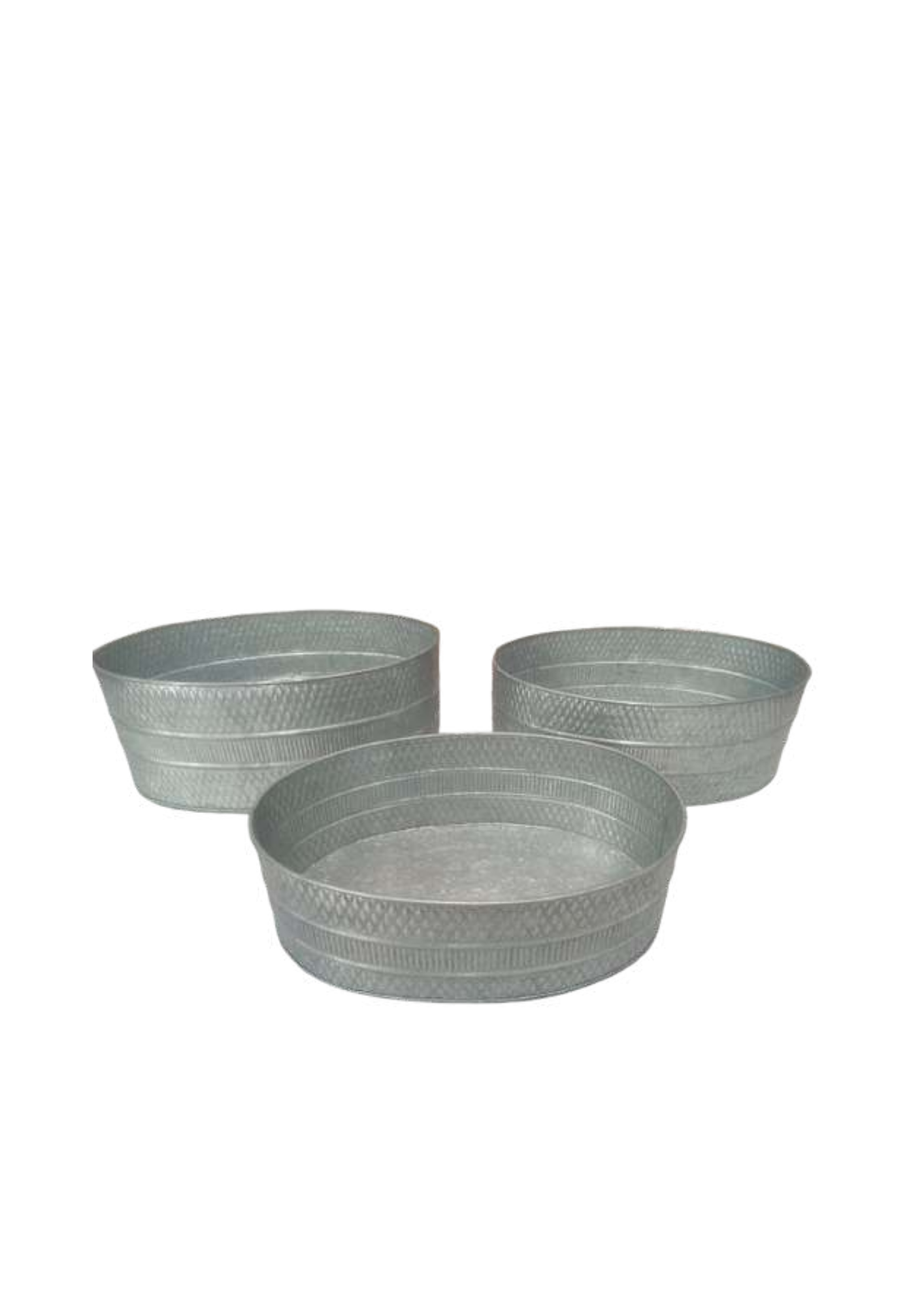 GALVANIZE IRON PLANTERS