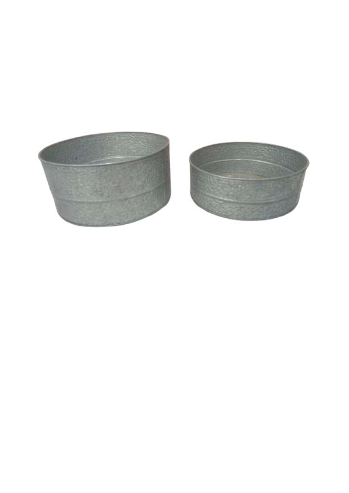 GALVANIZE IRON PLANTERS
