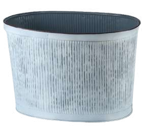 Galvanize Planters - Antique Finish